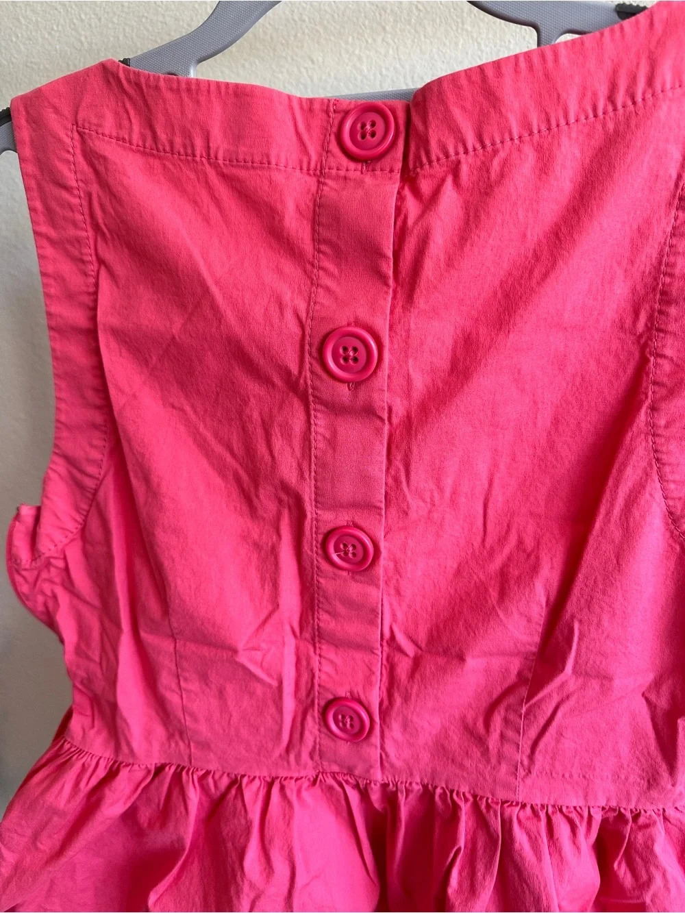 Kate Spade Sleeveless Peplum Blouse in Pink